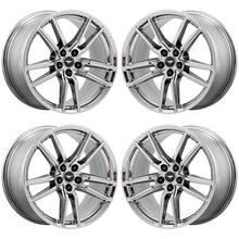Load image into Gallery viewer, 20x11&quot; Ford Mustang GT500 Bright Chrome wheels rims Factory OEM set 10278 10279
