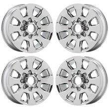 Load image into Gallery viewer, 20&quot; Ford F250 F350 SRW Bright Chrome wheels rims Factory OEM set 10100

