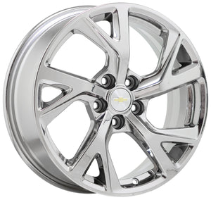 18" Chevrolet Equinox PVD Chrome wheels rims Factory OEM 2018-2021 set 4 5830
