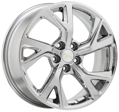 18" Chevrolet Equinox Bright Chrome wheels rims OEM 2018-2021 set 5830 EXCHANGE