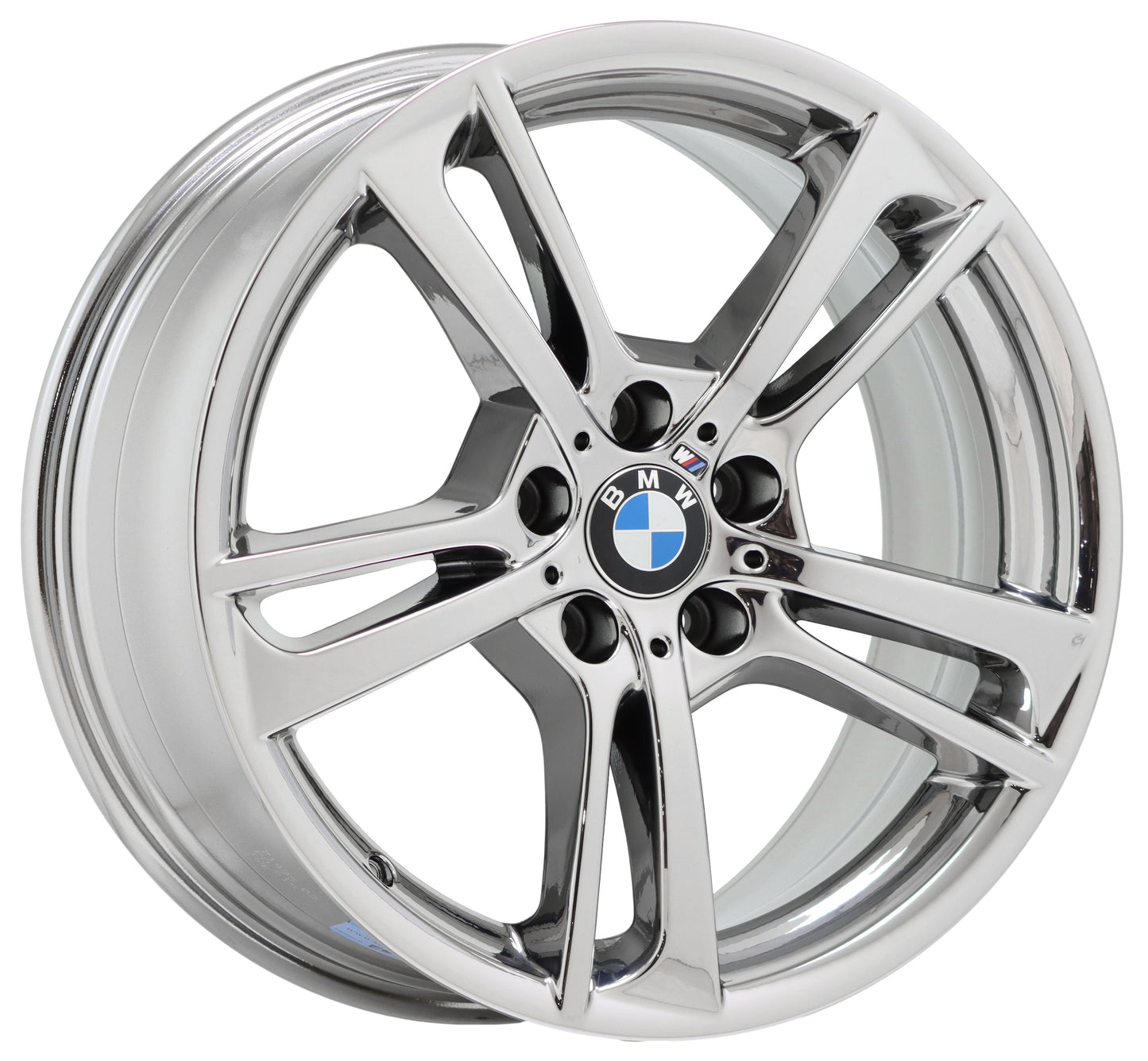 19" BMW X3 X4 Bright Chrome wheels rims Factory OEM set 4 71495 EXCHANGE
