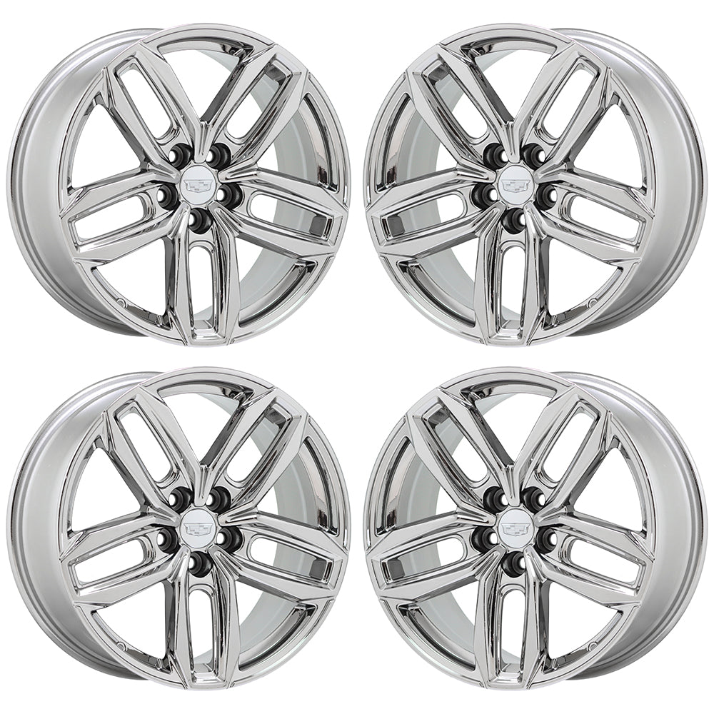 20" Cadillac XT4 Bright Chrome wheels rims Factory OEM GM set 4823