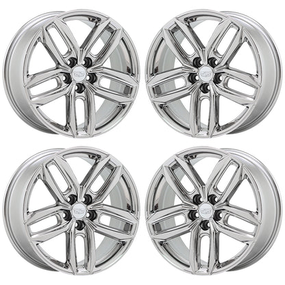 20" Cadillac XT4 Bright Chrome wheels rims Factory OEM GM set 4823
