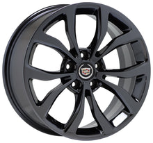 Load image into Gallery viewer, 18x8 18x9 Cadillac ATS coupe Black Chrome wheels rims Factory OEM set 4704 4706
