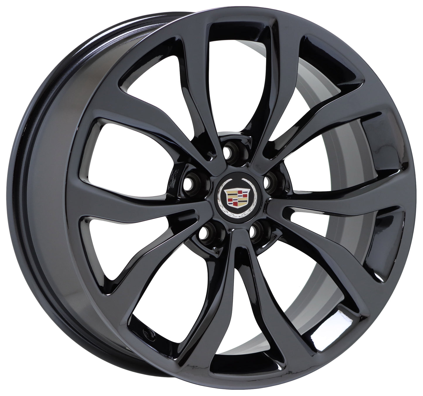 18x8 18x9" Cadillac ATS SEDAN Black Chrome wheels Factory OEM 4704 4706 EXCHANGE