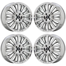Load image into Gallery viewer, 19&quot; Lincoln MKZ Platinum PVD Chrome wheels rims Factory OEM set 4 3955
