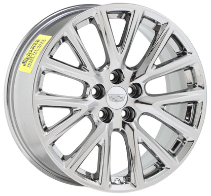 20" Cadillac XT4 CT5 Bright Chrome wheels rims Factory OEM set 2019-2023 - 4825