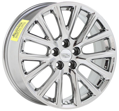20" Cadillac XT4 CT5 Bright Chrome wheels rims Factory OEM set 2019-2023 - 4825