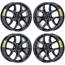 Load image into Gallery viewer, 20&quot; Chrysler Pacifica Black Chrome wheels rims Factory OEM set 9214
