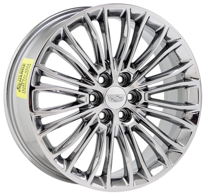 20" Cadillac XT5 XT6 Bright Chrome wheels rims Factory OEM set 4808