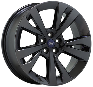 20" Ford Explorer Black Chrome wheels rims Factory OEM set 10267