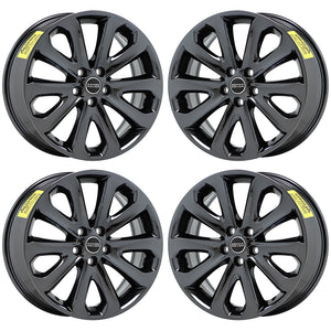 20x8.5 Range Rover HSE Black Chrome wheels rims Factory OEM set 4 72245 EXCHANGE