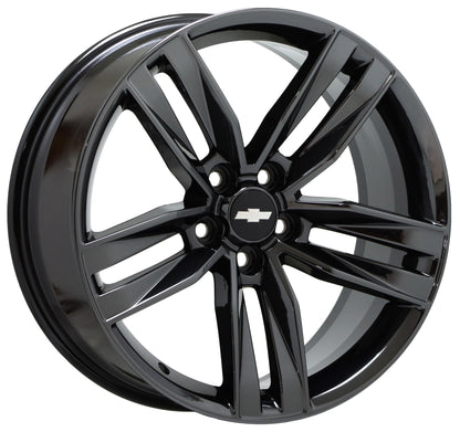 20" Chevrolet Camaro RS Black Chrome wheels rims Factory set 5762 EXCHANGE