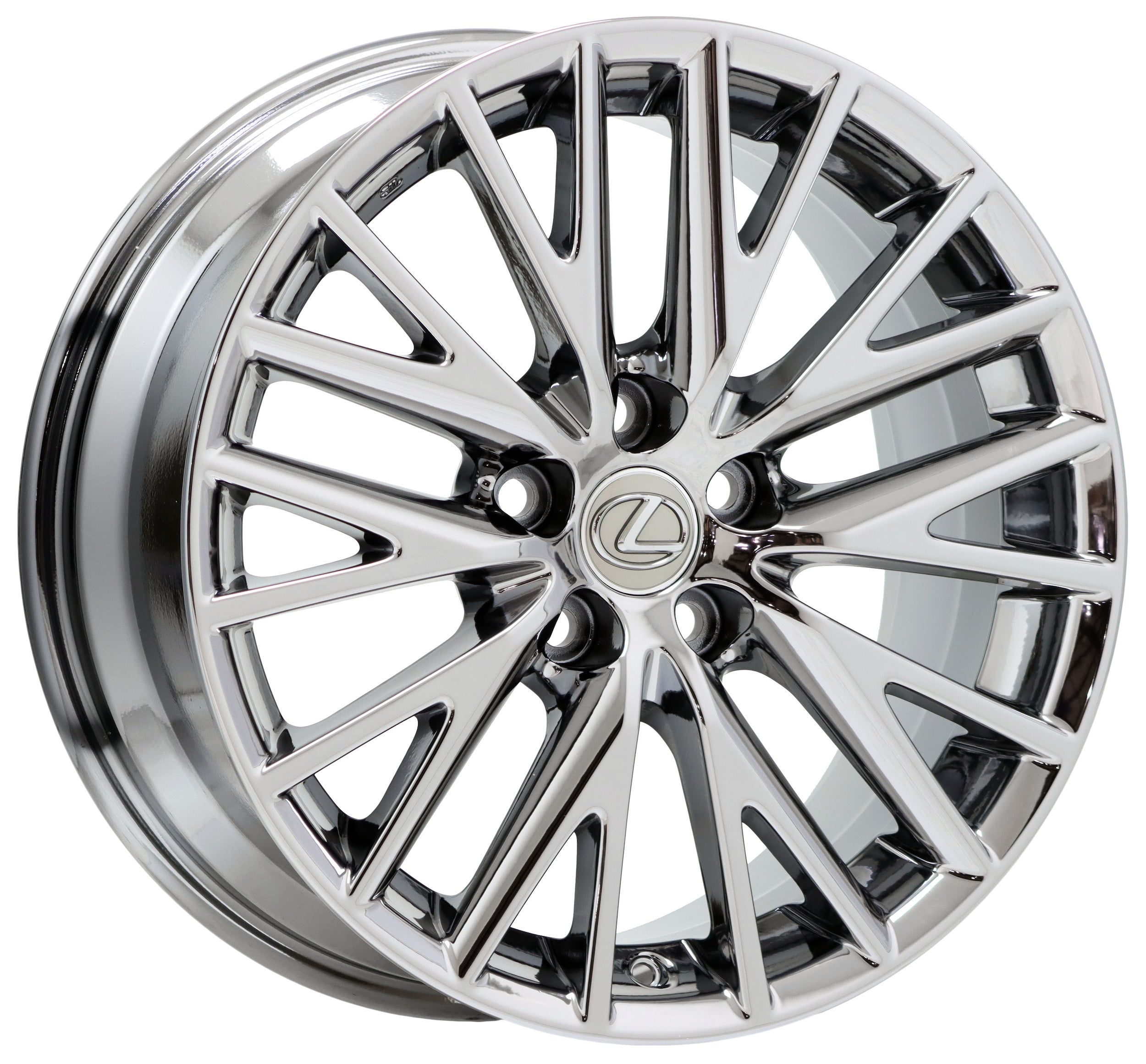 18x8.5 Lexus IS200 IS250 IS300 IS350 Turbo Bright Chrome wheel rim Factory 74289