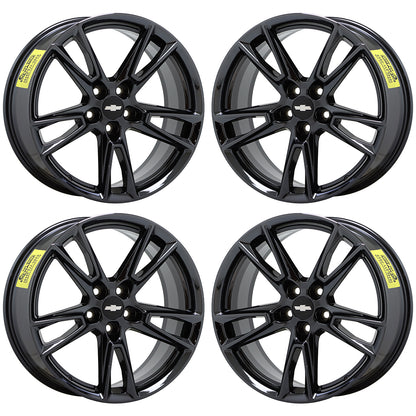 20x8.5" Camaro 1LT 2LT Black Chrome wheels rims Factory OEM set 5872 EXCHANGE