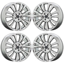 Load image into Gallery viewer, 20&quot; Lincoln Continental Bright Chrome wheels rims Factory OEM set 10091 EXCHANGE
