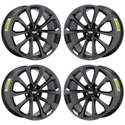 19x9.5" 19x10" Cadillac CTS-V Black Chrome wheels Factory OEM 4752 4754 EXCHANGE