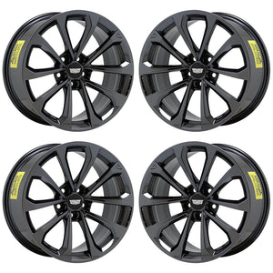 19x9.5" 19x10" Cadillac CTS-V Black Chrome wheels Factory OEM 4752 4754 EXCHANGE