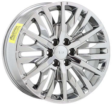 22" Cadillac Escalade Bright Chrome wheels rims Factory OEM set 4 5921