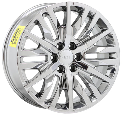 22" Cadillac Escalade Bright Chrome wheels rims Factory OEM set 4 5921