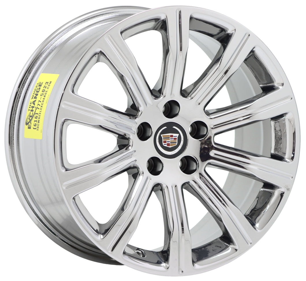 18x9 Cadillac ATS Coupe rear PVD Chrome wheel rim Factory OEM 18