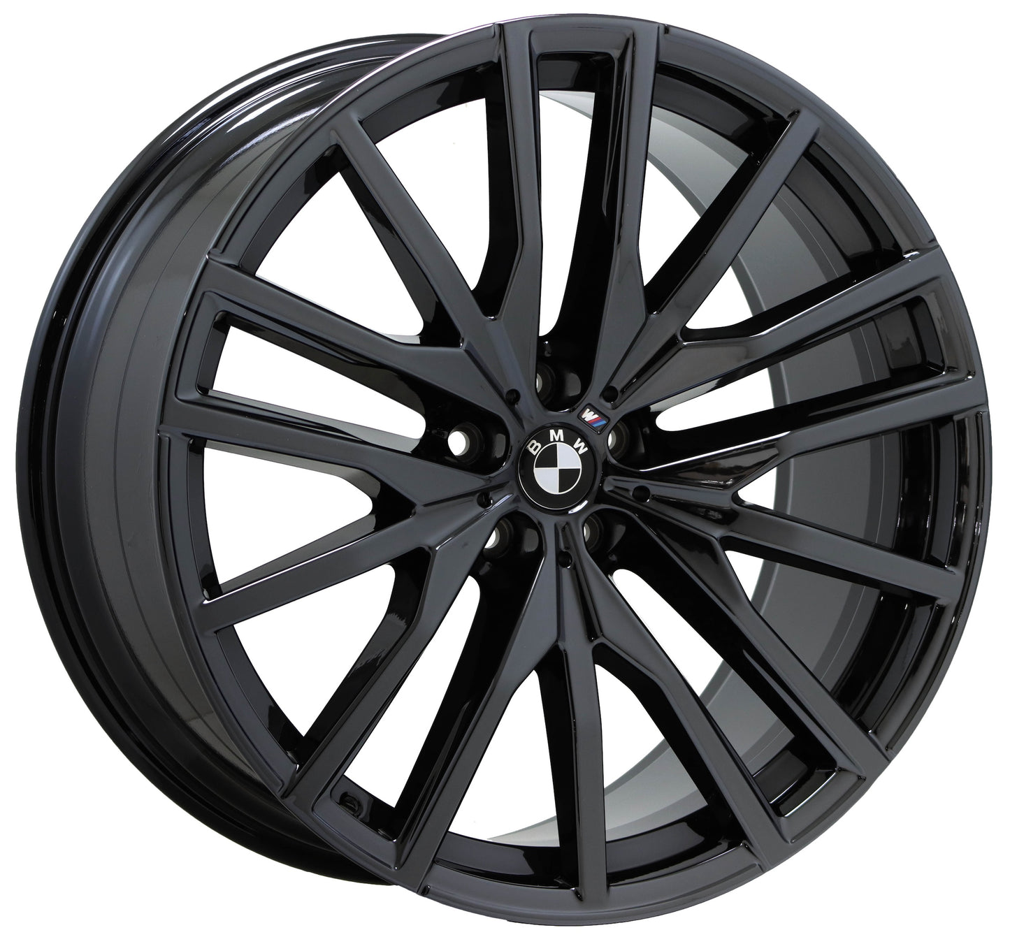 22" BMW X5 M Black Chrome wheels rims Factory OEM set 86471 86474 EXCHANGE