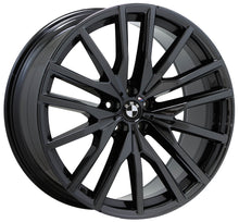 Load image into Gallery viewer, EXCHANGE 22&quot; BMW X5 M PVD Black Chrome wheels rims Factory OEM set 86471 86474
