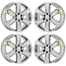 Load image into Gallery viewer, 20&quot; GMC Acadia Denali PVD Chrome wheels rims Factory OEM 2017-2020 set 4800 5794
