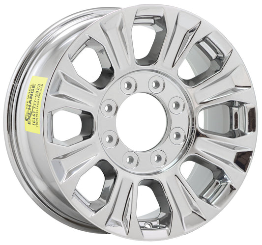 18" Ford F250 F350 SRW Bright Chrome wheel rim Factory OEM single 10097 EXCHANGE
