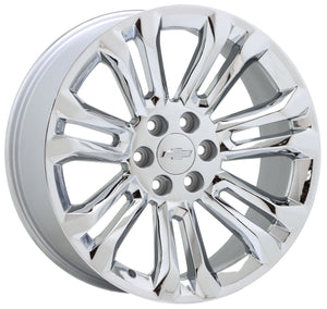 22" Chevrolet Silverado 1500 Tahoe Suburban Chrome wheel SINGLE Factory OEM 5666