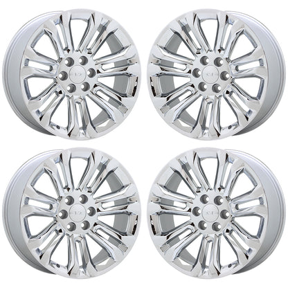 NEW 22" GMC Sierra 1500 Yukon Chrome wheels rims Factory OEM set 5666