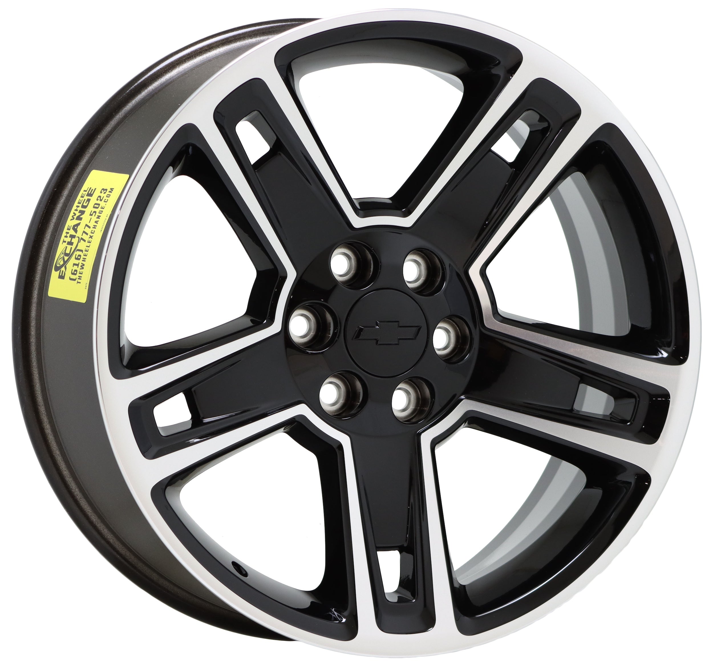 22" Chevrolet GMC Sierra Silverado 1500 Black wheel rim Factory OEM CK160 5664