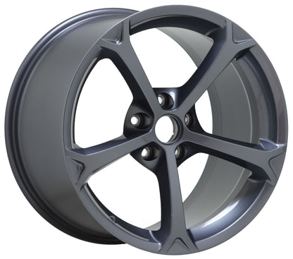 19x12" Corvette Grand Sport Grey wheel rim Factory OEM NEW GM 19" rear 5456