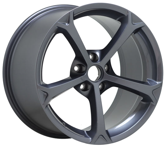 19x12" Corvette Grand Sport Grey wheel rim Factory OEM NEW GM 19" rear 5456