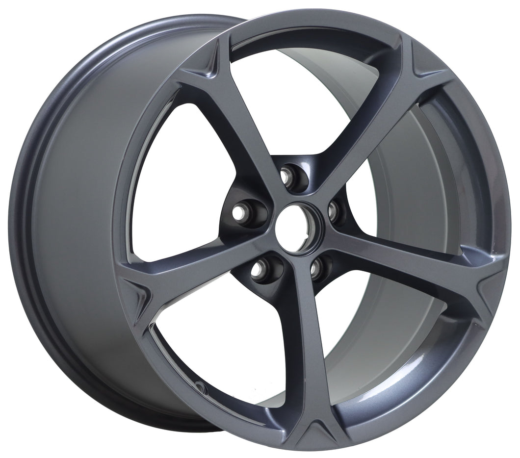 19x12 Corvette Grand Sport Gray wheel rim Factory OEM NEW GM 19