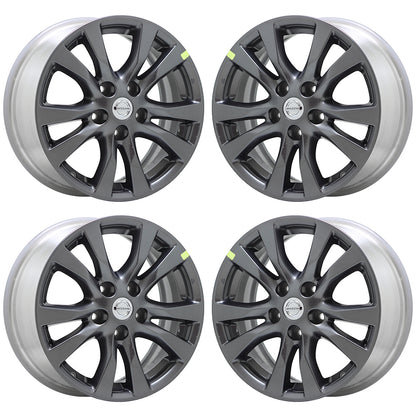 18" Nissan Altima Charcoal Grey factory finish wheels rims Factory set 4 62718