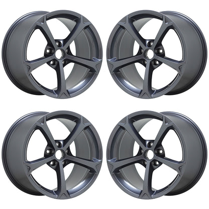19x12" Corvette Grand Sport Grey wheel rim Factory OEM NEW GM 19" rear 5456