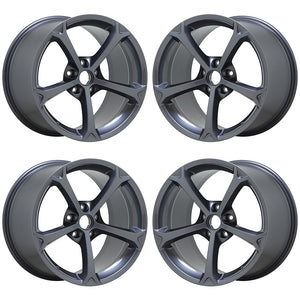 19x12 Corvette Grand Sport Gray wheel rim Factory OEM NEW GM 19" rear 5456