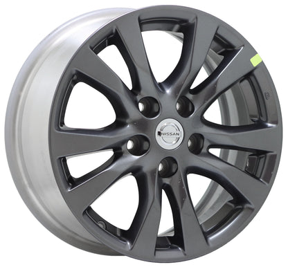 18" Nissan Altima Charcoal Grey factory finish wheel rim Factory 62718