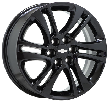 18" Buick Enclave Gloss Black wheels rims Factory OEM set 5850