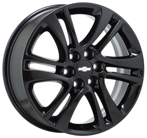 18" Buick Enclave Gloss Black wheels rims Factory OEM set 5850