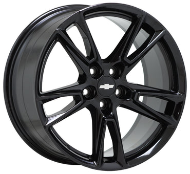 20x8.5 Camaro RS LT Gloss Black wheels rims Factory OEM 2019 2020 set 4 5872