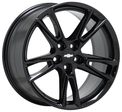 20x8.5" Camaro RS LT Gloss Black wheels rims Factory OEM set 5872 EXCHANGE