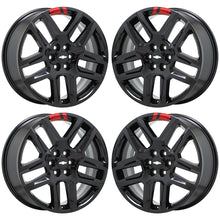 Load image into Gallery viewer, 20&quot; Chevrolet Traverse Black RL wheels rims Factory OEM 2018-2021 set 4 5849
