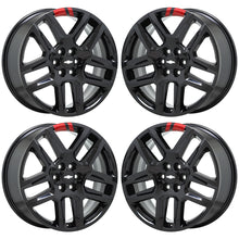 Load image into Gallery viewer, 20&quot; Chevrolet Traverse Black RL wheels rims Factory OEM 2018-2021 set 4 5849
