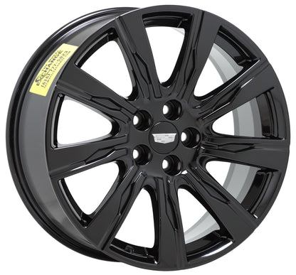 20" Cadillac XT4 Gloss Black wheels rims Factory OEM set 4826 EXCHANGE