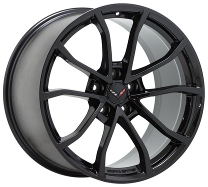 NEW 19x10" Corvette C7 GrandSport Machined Silver wheel rim Factory OEM 5542