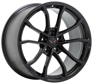 EXCHANGE 19" 20" Corvette Grand Sport C7 Black wheels rims Factory OEM GM 5595