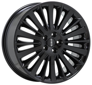 19" Lincoln MKZ black wheels rims Factory OEM set 4 3955