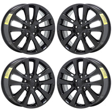 Load image into Gallery viewer, EXCHANGE 20&quot; Jeep Grand Cherokee Altitude black wheels rims OEM set 4 9157 9168
